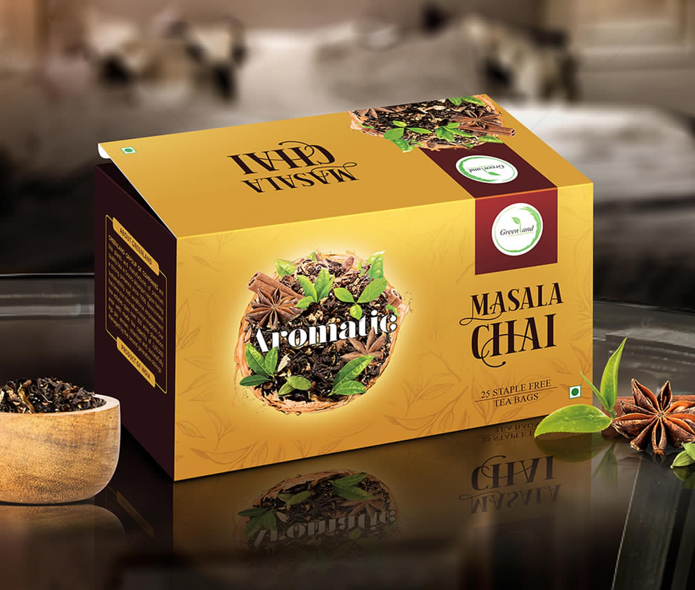 Greenland Tea Packaging Design